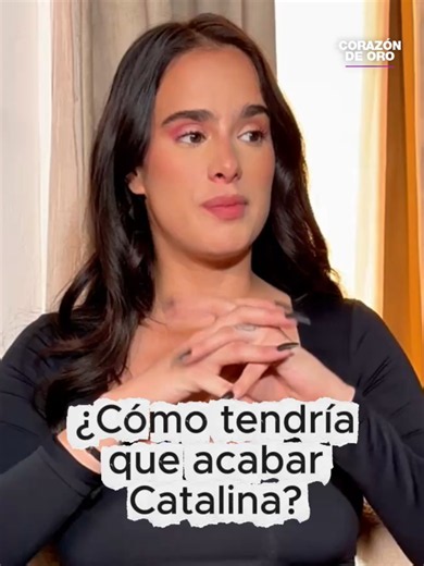 El elenco de Corazón de Oro nos responde... ¿Cómo tendría que acabar Catalina? 🫣😱 #CorazónDeOro 💛 GRAN FINAL este viernes 19 de junio a las 6:30 p.m. por #LasEstrellas ✨ #BuscasDrama #original
