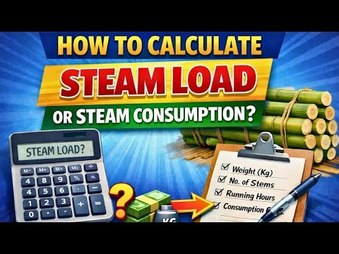 Steam Consumption Calculation Explained | Steam Load Formula | Mechanical Interview Hindi