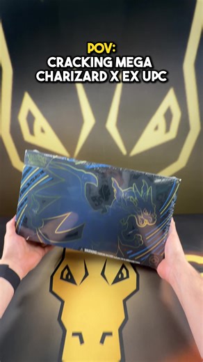 Unboxing a Mega Pokemon Charizard X EX UPC Box #fyp #pokemon #pokemoncards #unboxing #fypシ