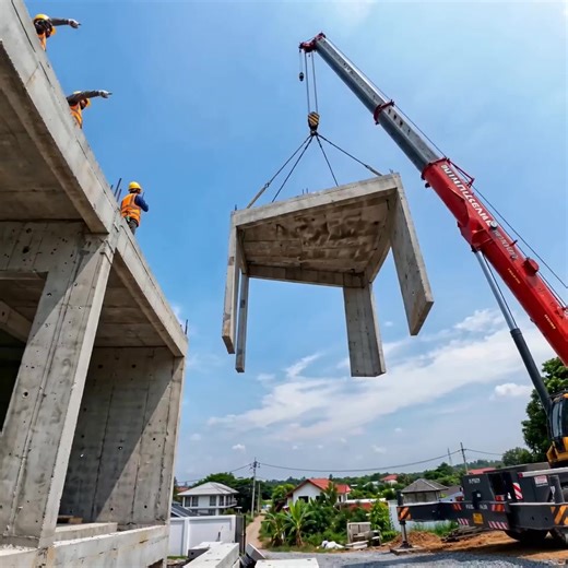 Factory-built components. Fast on-site installation. A smarter way to build complete structures. #PrefabConstruction #FastBuild #ModernBuilding