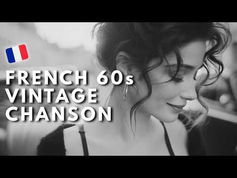 60s Vintage French Chanson – Rainy Night in Old Paris Café 🇫🇷