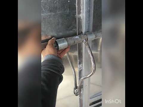 DIY barrel bolt (Heavy duty for steel gate)