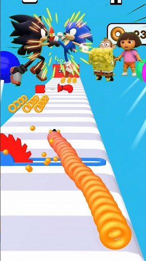 😱 Sonic vs Dr. Eggman! | Sonic Saved Gugugaga & Won the Fight 🥊 #shorts​ #sonic​
