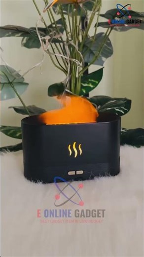 DQ701 Flame Effect box Humidifier | #humidifier | E Online Gadget | Flame Effect LED Light?!