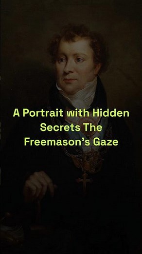 The Hidden Story Behind Ludwik Osiński’s Freemason Portrait | A Symbol of Enlightenment and Mystery