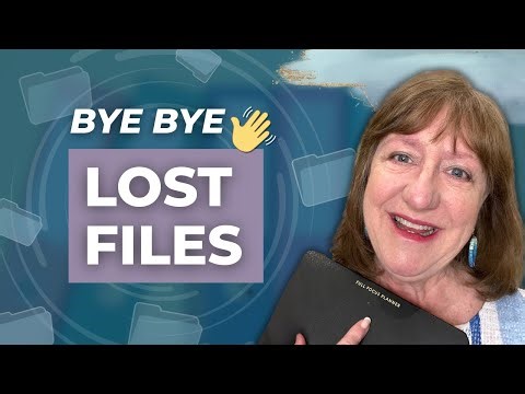 Never Lose a File Again! My Simple Organizing System