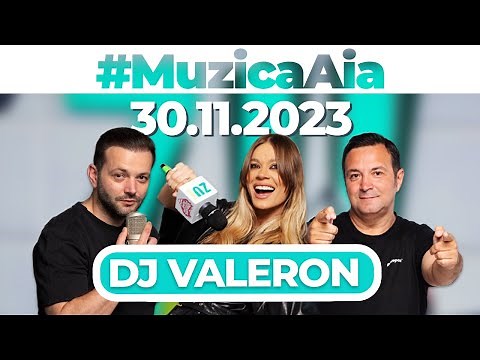 #MuzicaAia Live de Sf. Andrei cu DJ Valeron | 30 NOIEMBRIE 2023