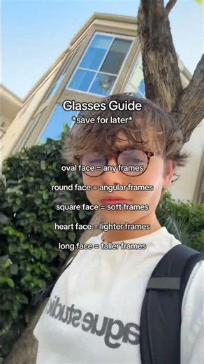 An easy glasses guide