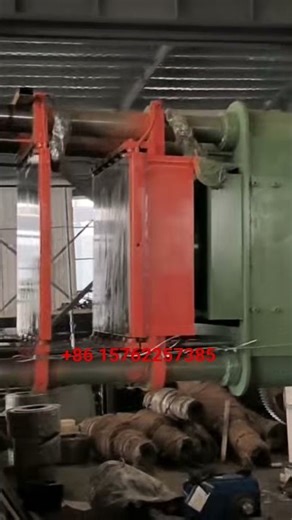 Rubber solid tyre vulcanizing press loading the top open container