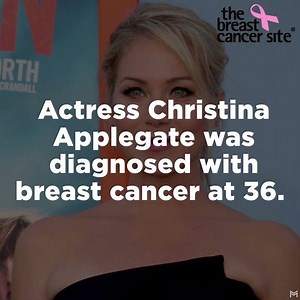 412K views · 2.6K reactions | Early detection is such an important part of breast cancer awareness! Check out Christina Applegate's story! | The Breast Cancer Site by GreaterGood | Facebook