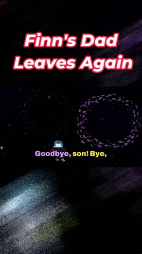 Finn finally tells his dad how he feels #adventuretime #emotional #shorts