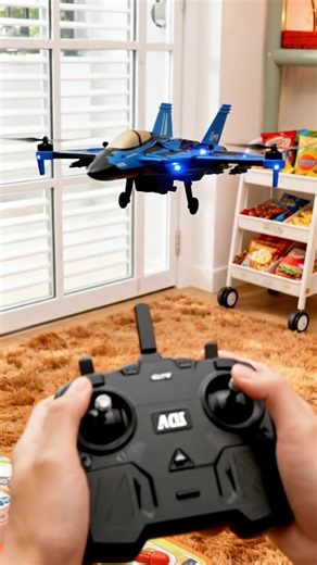 This drone fighter jet is so easy to control.As a beginner, I am able to easily fly this and so ar my kids.Easily the funnest toy drone out there.#drone #rcdrone #rcplane #rjet #rc