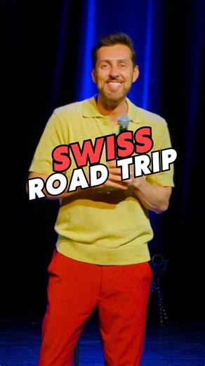 1M views · 26K reactions | Charging stations, mountain views, and a whole lot of excitement! Swiss fan’s Tesla trip is powered by laughs and electricity! #swiss #switzerland #maxamini #standupcomedy | Max Amini | Facebook