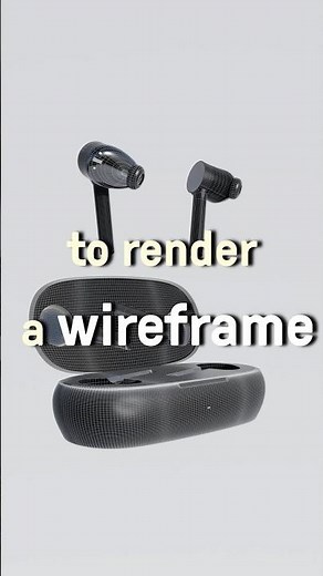 Wireframe Rendering in blender #blender #b3d #animation