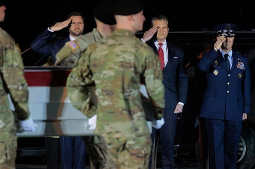 Trump skips latest dignified transfer of Iran war dead