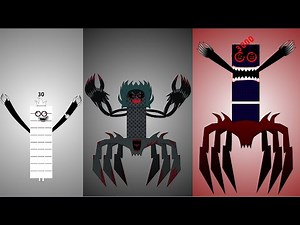 Uncannyblocks Band But Different Not Nightmare 21-30 + 210-300 + 2100 3000 = THE ALPHABET!