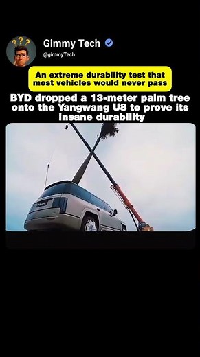 The Insane Durability Test Only the BYD Yangwang U8 Could Survive