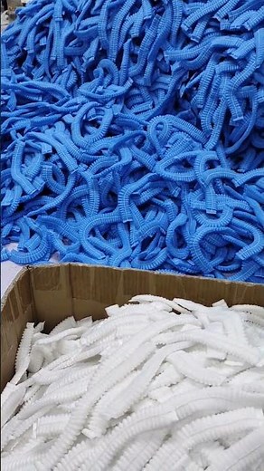 Disposable hair nets also called clip caps or nurse caps scrub caps - Woozon Healthcare #shorts #ppe