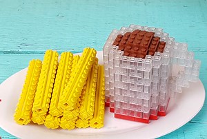 Cooking LEGO Chocolate Churros by DAK Cooking https://bit.ly/30v8MeP | Beyond the Brick