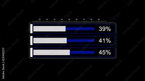 PNG Alpha.Loading HUD element.Technological futuristic infographic Ui ruler and uploading elements.HUD template.alpha channel.Type 3