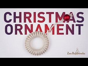 Rope Christmas ornaments