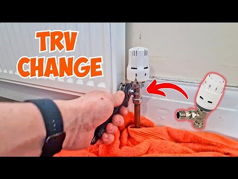 DIY Thermostatic Radiator Valve Replacement - Full Process