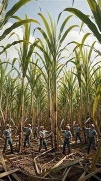Sugarcane to Sugar, Brown Sugar & Molasses — Full Production Timelapse