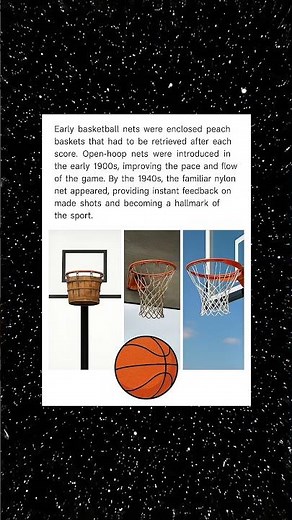 How Basketball Nets Evolved Over Time 🏀⛓️