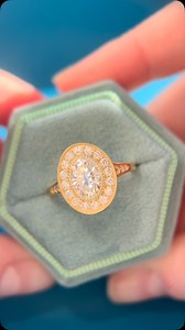 4.8K views | This vintage-inspired custom engagement ring truly made our jaws drop! Our customers have impeccable taste and our design team does an incredible job bringing their visions to life 凉 The hidden details take this ring to another level of special 鹿 #engagementring #custommade #iwentcustommade #uniqueengagementring #customengagementring #vintage #vintageengagementring | CustomMade | Facebook