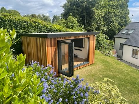 How to build a garden room start to finish and here's the finished article
