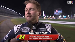 90K views · 2.1K reactions | He avoided the chaos to go back-to-back. William Byron talks with Jamie Little after winning the Daytona 500. | NASCAR on FOX | Facebook
