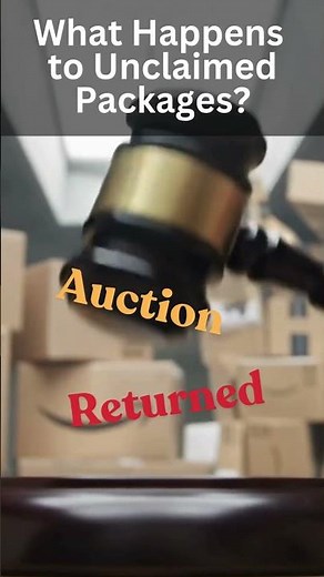 What happens to unclaimed packages?