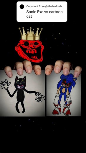 Cartoon Cat Vs Sonic exe || #trending #sonic #trolledit #sonicthehedgehog #videogamecharacter