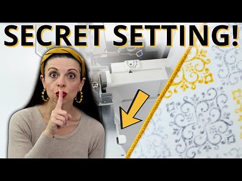 The Secret Setting for Perfect Rolled Hems on Any Serger
