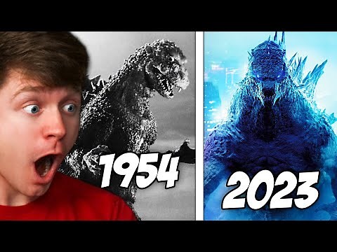 EVOLUTION of GODZILLA in MOVIES! (Reaction)