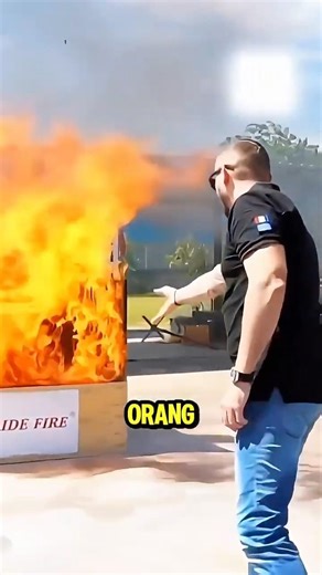 Why Does This Ball Explode When Thrown Into Fire? 🔥