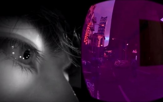 Quest Pro 眼动追踪注视点渲染演示