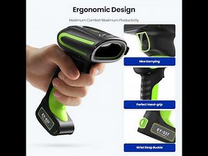 Eyoyo EY-037 2D QR Industrial Barcode Scanner Review: Rugged IP65 Waterproof Barcode Reader