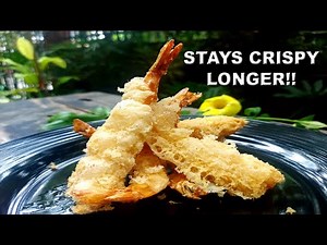 Shrimp Tempura Recipe | Crispiest Tempura Batter | Stays Crispy Beyond 1-Hour!