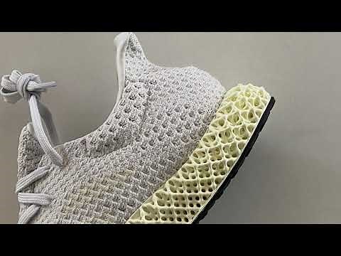 Adidas FutureCraft 4D Crystal White / Chalk Cream Review + On Feet