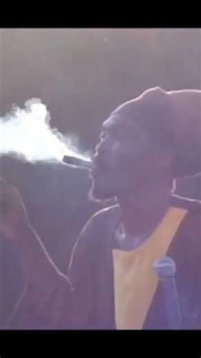 Just one spliff. Anthony B smokes one big ass spliff at SNWMF 2011