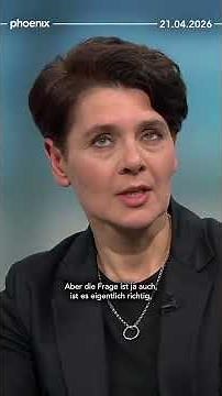 Die richtige Therapie? | phoenix runde zu Nina Warkens Gesundheitsreform