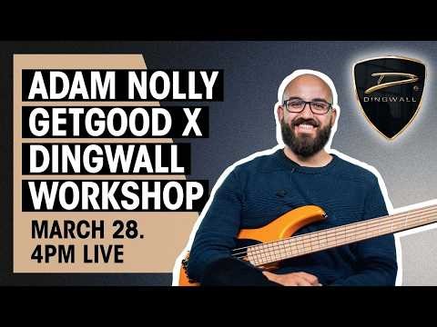 LIVE | Adam „Nolly“ Getgood – Bass, Sound & Gear | Dingwall Workshop @ Thomann