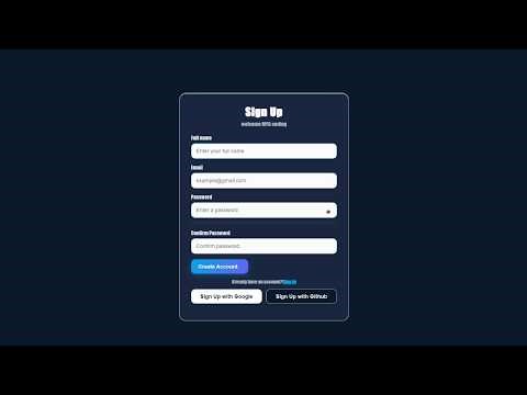 Make your Sign Up Page 100% Secure! ✨ | JavaScript Tutorial