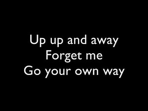 LIGHTS "Up Up and Away" Lyrics