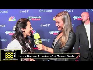 Laura Bretan at the 2016 America's Got Talent Finale