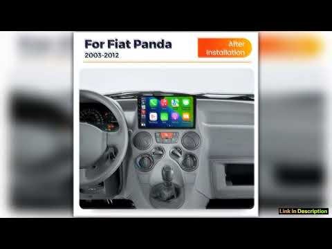 MEKEDENAVIFLY Android 14 Intelligent car radio system For Fiat Panda 169 2003 2012 Car play auto Mu