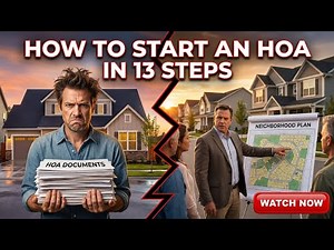 How to Start an HOA in 13 Steps — Complete Guide & Tips #hoarules