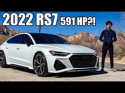 2022 Audi RS7 Review, 0-60, Exhaust Sound! | The 591HP Beast