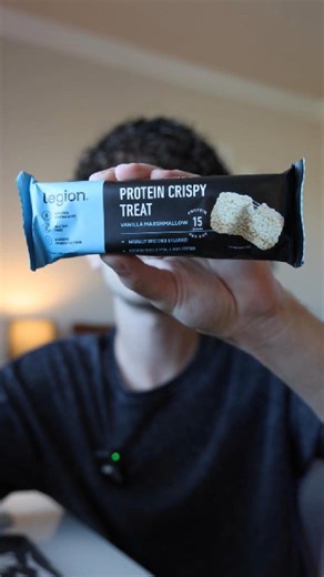 You're looking for a protein snack that actually tastes good? Look no further than Legion's Protein Crispy Treats! ​I love how these treats pack 15 grams of high-quality protein into a crispy, delicious bar that doesn't have that chalky aftertaste. It really just tastes like a regular crispy marshmallow treat, but with the added bonus of protein to support muscle growth and recovery. ​What I appreciate most about Legion is their commitment to clean ingredients and label transparency. These are n